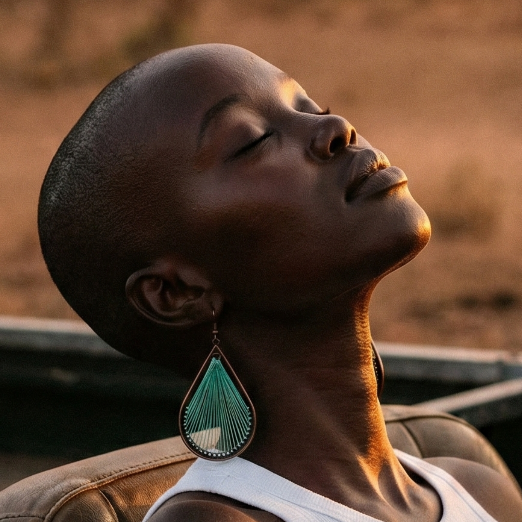 Woven Oasis Handmade Drop Earrings