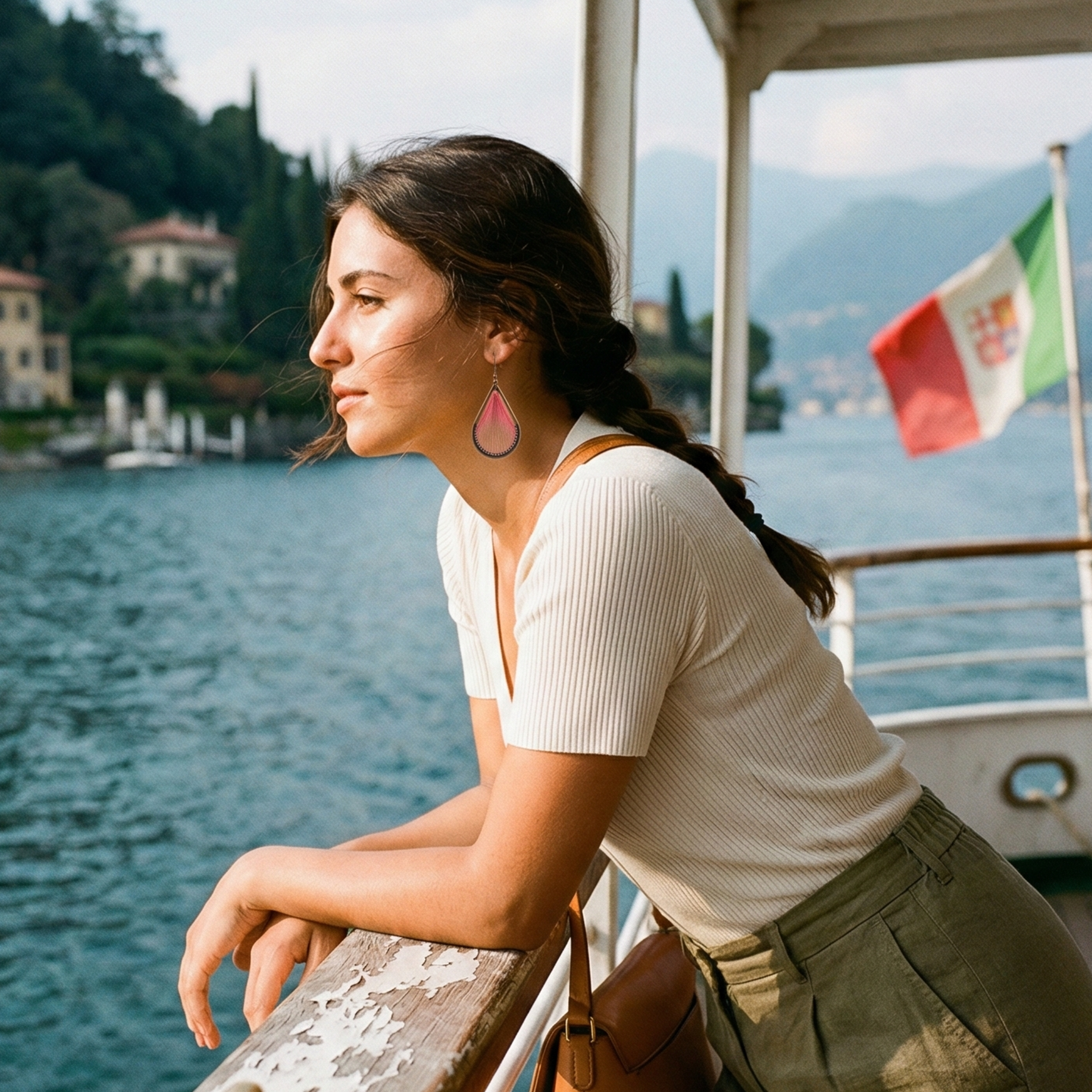 Woven Oasis Handmade Drop Earrings